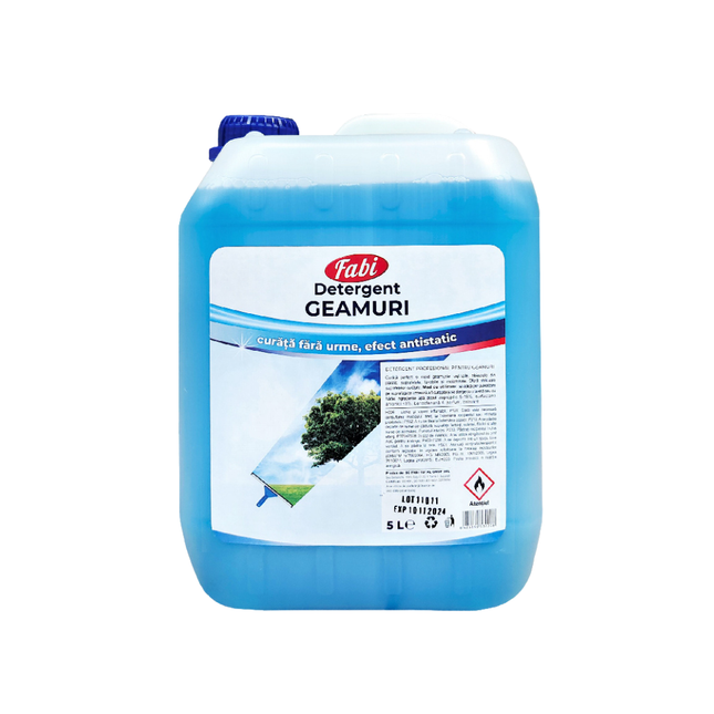 Solutie pentru geamuri, Fabi, 5L