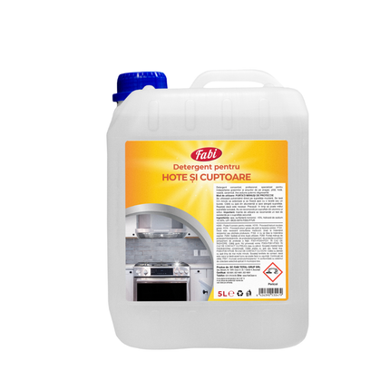 Degresant pentru hote și cuptoare, elimină grăsimea arsă.
