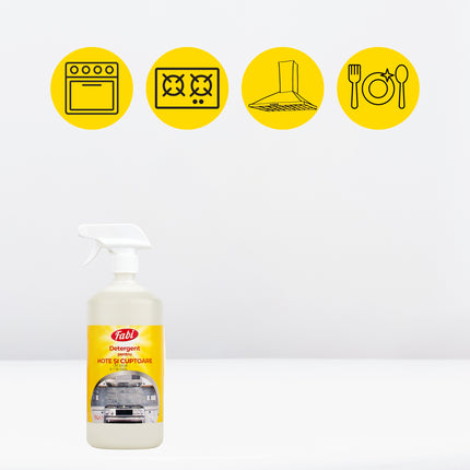 Degresant profesional pentru hote și cuptoare, bucătării profesionale