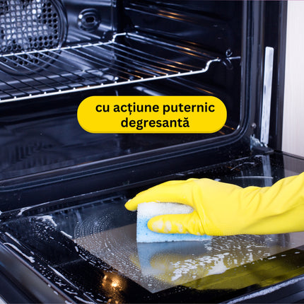 Detergent profesional pentru hote și cuptoare Fabi 1L, degresant puternic