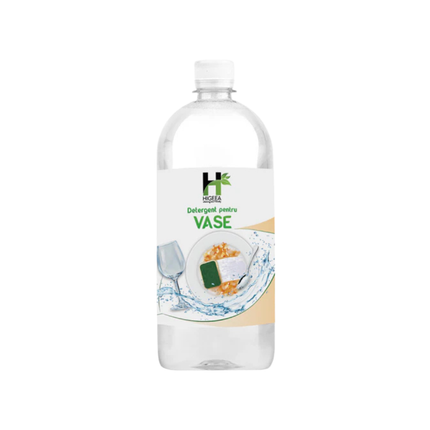 Detergent universal ecologic (ECO) Higeea de 1 litru, formulă biodegradabilă, eficient pentru curățarea zilnică a tuturor suprafețelor lavabile.