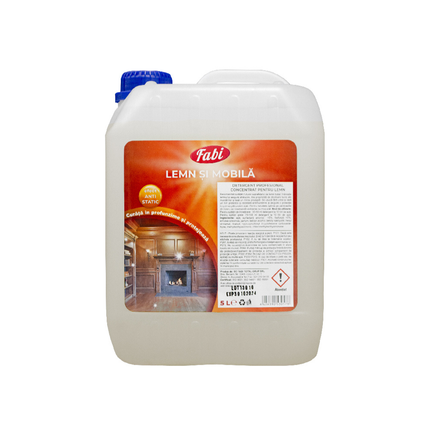 Soluție delicată pentru curățarea mobilei și suprafețelor din lemn. Redă luciul natural și protejează finisajele.