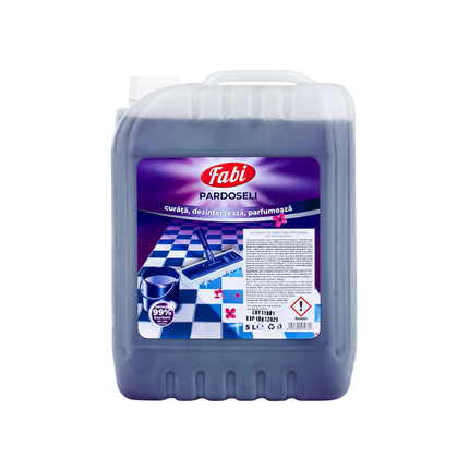 Detergent profesional concentrat pentru curățarea pardoselilor. Lasă un parfum plăcut și suprafețe curate.