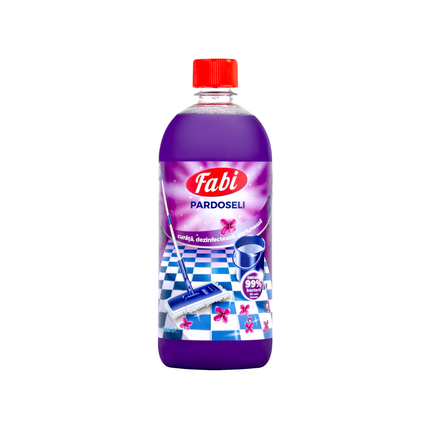 Detergent dezinfectant de 1 litru pentru spălarea manuală a pardoselilor, curăță, dezinfectează și lasă un miros plăcut.