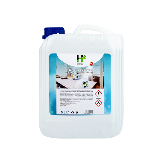Dezinfectant lichid pentru suprafețe dure. Elimină bacteriile și virusurile rapid și sigur.