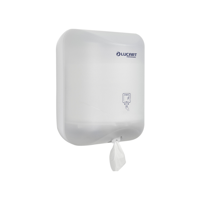 Dispenser Lucart L-ONE MINI pentru prosoape si hartie igienica