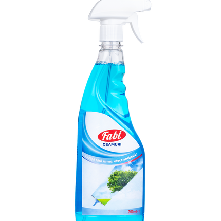 Solutie pentru geamuri, Fabi, cu pulverizator