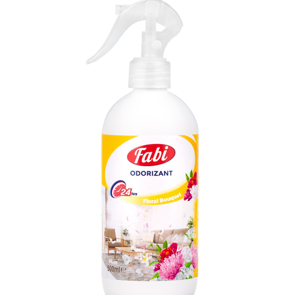Odorizant pentru camera, Fabi, 500ml, parfum de durată