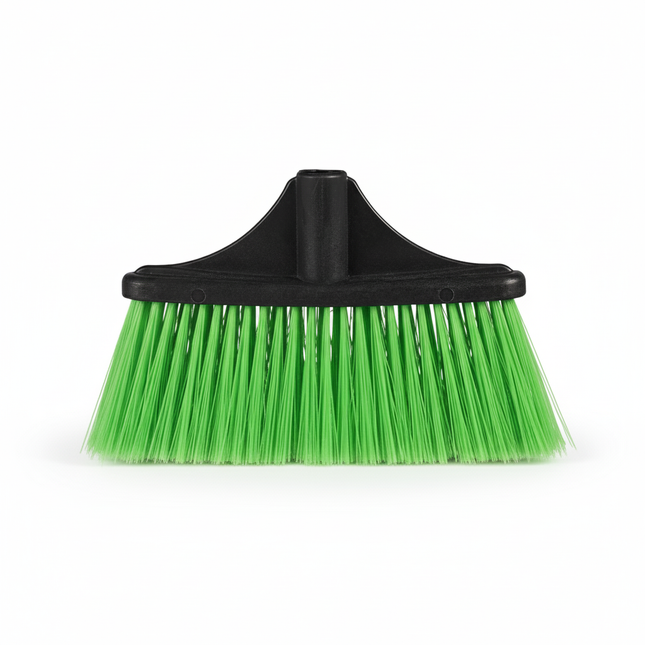 Mătură de interior, Latino, verde, cu fibre sintetice moi