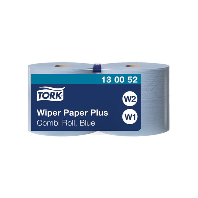 Hartie sters industriala Tork Combi Plus albastru 130052 produs destinat uzului profesional in spatii comerciale
