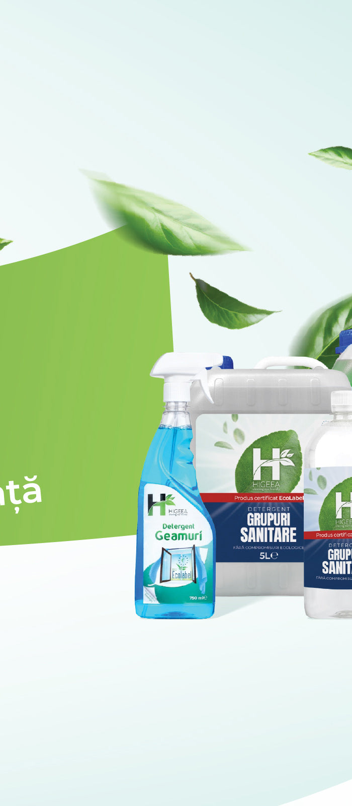 Higeea- produse de curatenie eco