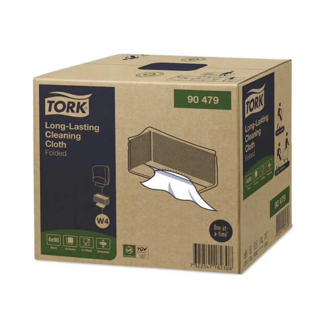 Lavete Multipurpose Long Lasting Tork albe W4 90479 produs destinat utilizarii profesionale