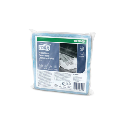 Lavete microfibra Tork albastre 183600 produs destinat utilizarii profesionale