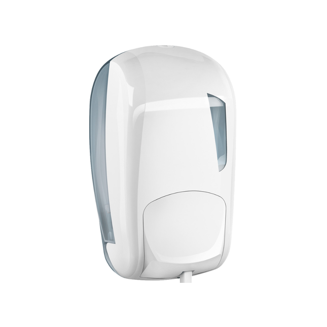 Dispenser săpun spumă, Mar Plast, SKIN FOAM R 1000, 1000 ml, alb - A91601