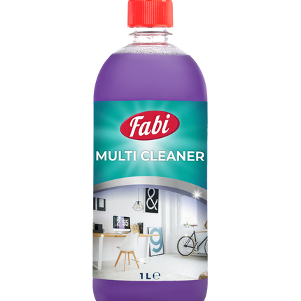 Soluție pentru curățat suprafețe, Fabi, Multi-Cleaner, 1 L, multifuncțională