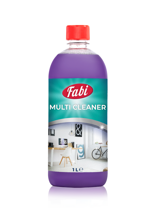 Soluție pentru curățat suprafețe, Fabi, Multi-Cleaner, 1 L, multifuncțională