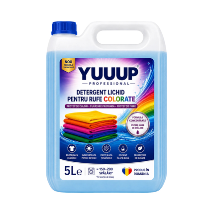 YUUUP COLOR Detergent lichid pentru rufe colorate canistra 5L