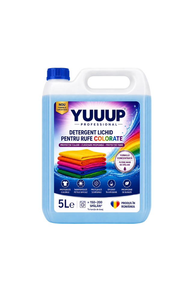 YUUUP COLOR Detergent lichid pentru rufe colorate canistra 5L