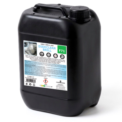 Dishclean Brill F71 ADITIV DE CLATIRE PENTRU MASINA DE SPALAT VASE 5L