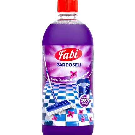 Detergent profesional pentru pardoseli, Fabi dezinfectant, biocid