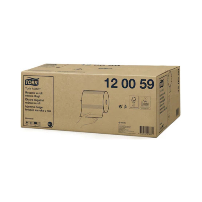 Prosoape Tork pentru maini Matic Extra Long H1 120059 produs destinat uzului profesional in spatii comerciale
