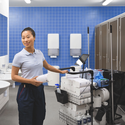 Prosoape pentru maini Tork PeakServe Continuous H5 100589 consumabil compatibil cu dispensere dedicate
