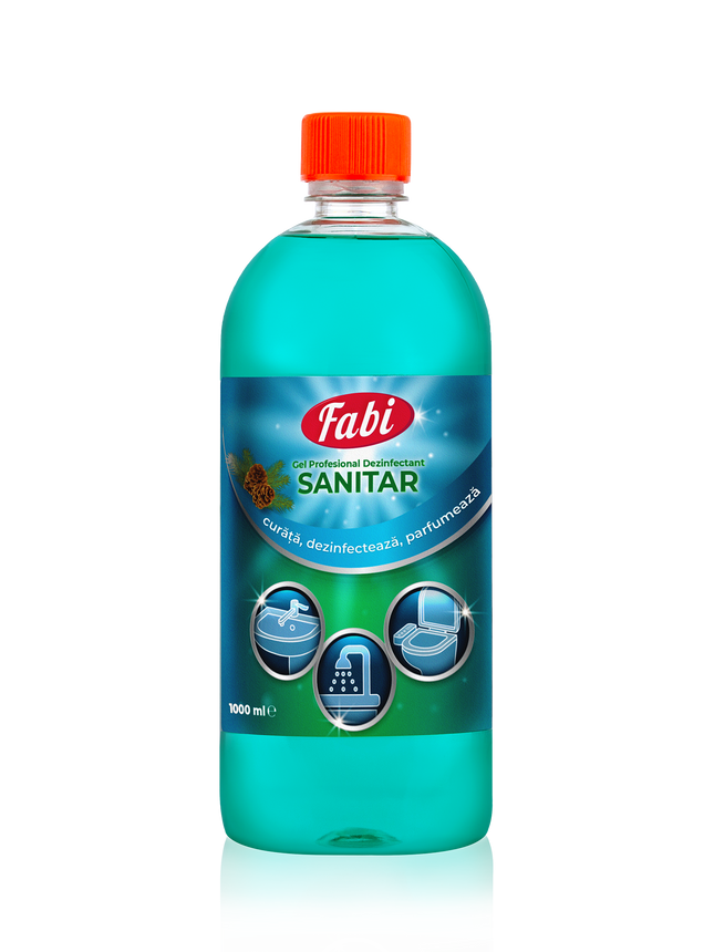Detergent Sanitar (pentru obiecte sanitare), Fabi, dezinfectant