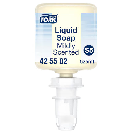 Sapun lichid Tork Mildly Scented Mini 525ml S5 425502 produs destinat utilizarii profesionale in spatii comerciale
