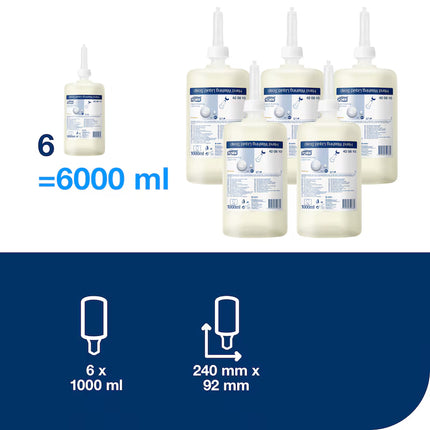 Sapun lichid Tork fara parfum 1000ml S1 420810 consumabil original compatibil cu sistem dedicat

