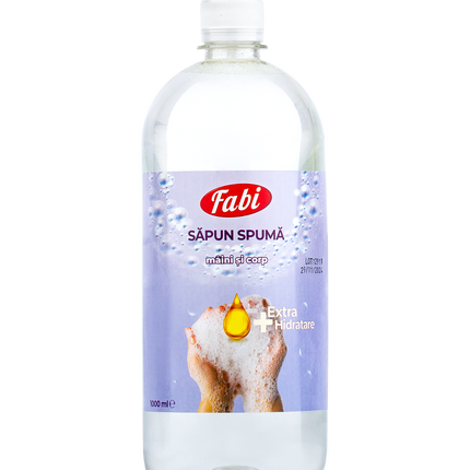 Săpun spumă,  Fabi, fără parabeni
