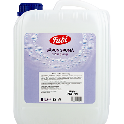 Săpun spumă, Fabi, 5L, fără parabeni