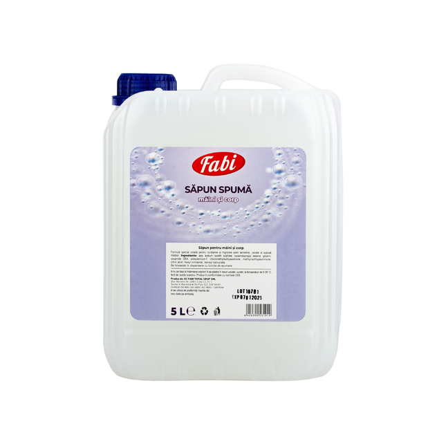 Săpun spumă cu parfum plăcut și consistență bogată. Ideal pentru birouri și spații comerciale.