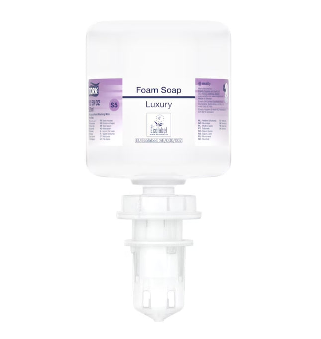 Rezerva sapun spuma, Tork,  Luxury Mini, 525ml/rezerva (8 BUC/BAX) - 525902