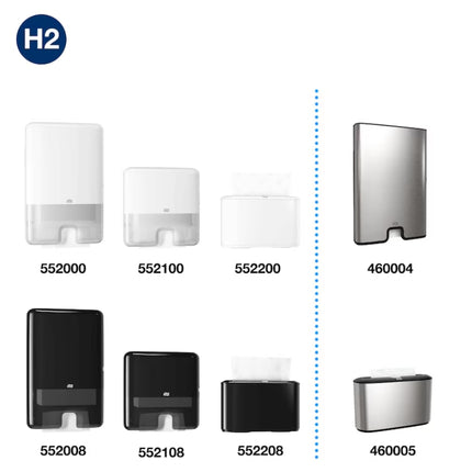 Prosoape pentru mâini, Tork Xpress® , Economice, Multifold, Alb, H2, 237 PORTII/PACHET (20 PAC/BAX) - 150299