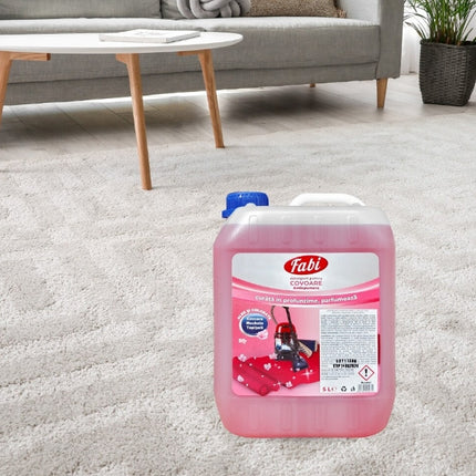 Pachet Fabi, Detergent covor injectie-extractie 5L & Oxy Action 1L