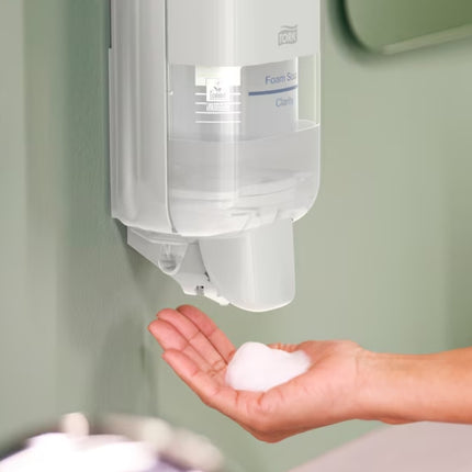 Tork dispenser de Săpun lichid/spuma și dezinfectant 1L, alb - 564500