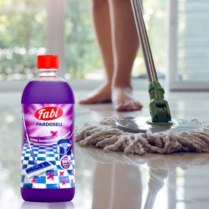 Detergent profesional  dezinfectant pentru pardoseli, Fabi mov, 1L