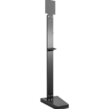 Suport metalic de podea pentru dispenser, Mar Plast, negru - 61255OR