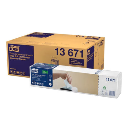 Servețele de masă Tork pentru dozator Xpressnap Snack® Extra Soft (40 pachete/bax) - 13671