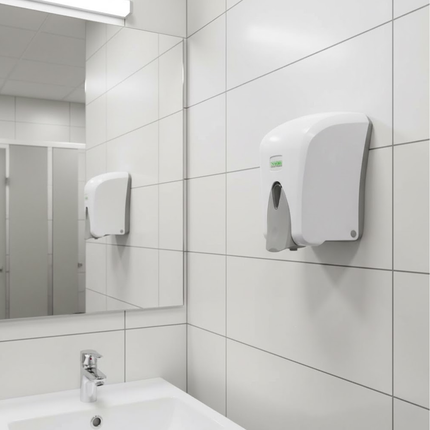 Dispenser săpun spumă, Vialli, 500 ml, alb - F5