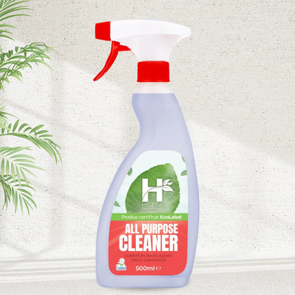 Detergent universal, Higeea, All Purpose Cleaner, etichetă ecologică