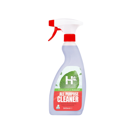 Detergent ecologic universal (All Purpose) Higeea, 0.5 litri, ideal pentru curățarea ecologică a tuturor suprafețelor lavabile.