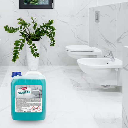 Detergent sanitar dezinfectant Fabi Pro 5 L pentru toalete si obiecte sanitare