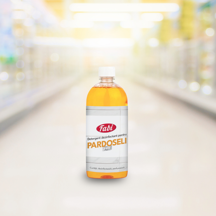 Bidon 1 L detergent Fabi Pro portocaliu pentru igienizarea pardoselilor