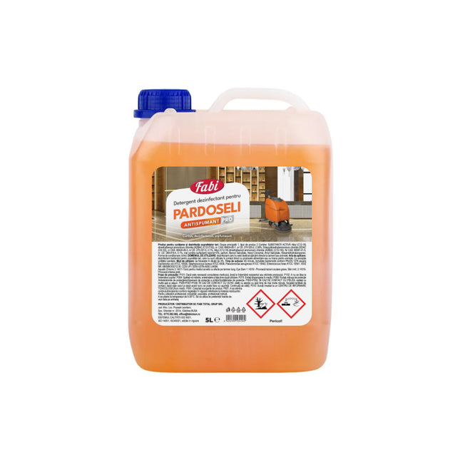 FABI PRO DETERGENT DEZINFECTANT ANTISPUMANT PORTOCALIU 5L