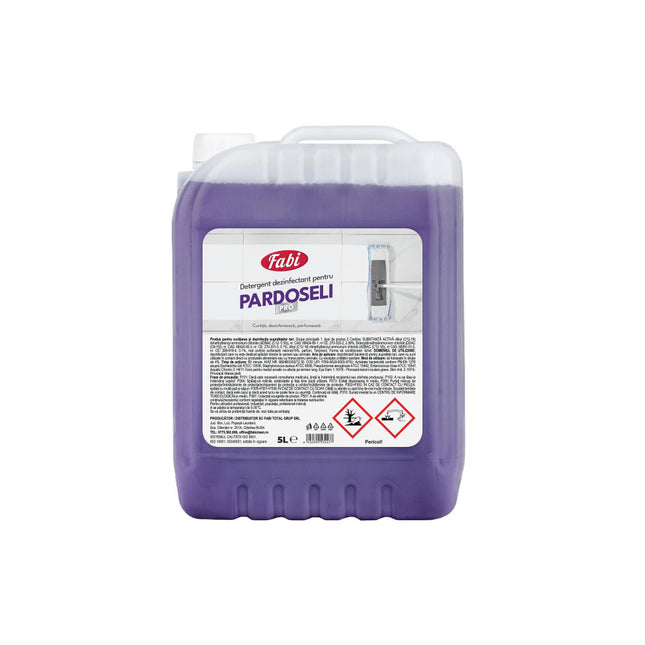 FABI PRO DETERGENT DEZINFECTANT PARDOSELI MOV 5L CANISTRA
