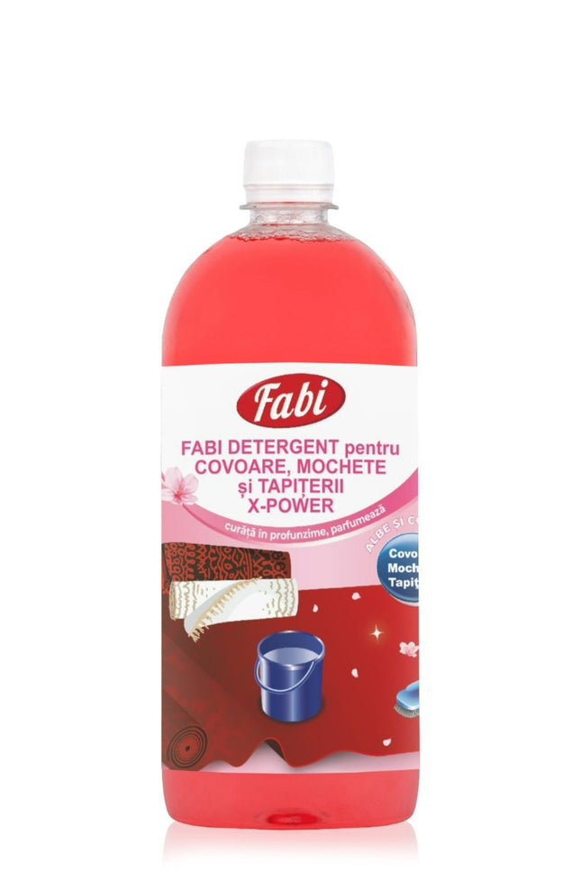 FABI DETERGENT COVOARE, MOCHETE SI TAPITERII X-POWER 1L