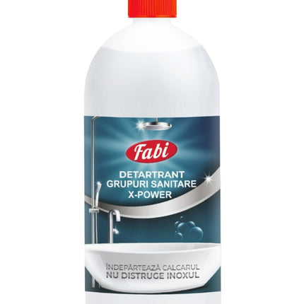 FABI DETARTRANT GRUPURI SANITARE X-POWER PLACON 1l HDPE