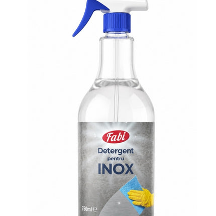 FABI DETERGENT INOX FLACON 750 ML CU PULVERIZATOR