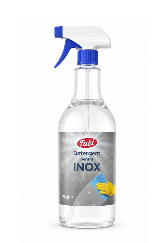 FABI DETERGENT INOX FLACON 750 ML CU PULVERIZATOR